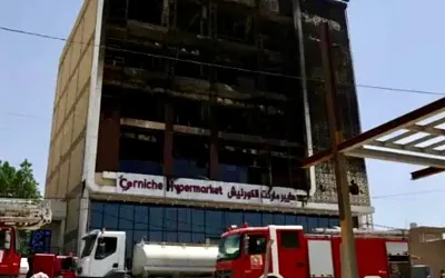 Пожар в торговом центре в Ираке унёс жизни 61 человека