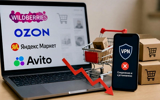 Блокировки VPN ударили по трафику маркетплейсов