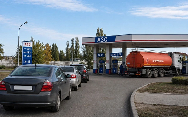 Поставки бензина в Воронежскую область снова сокращаются