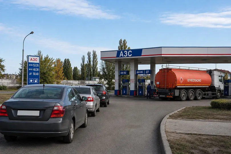 Поставки бензина в Воронежскую область снова сокращаются
