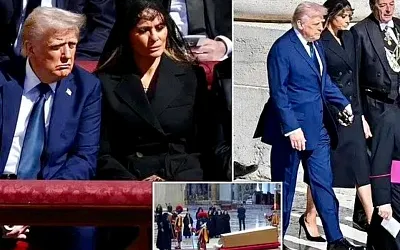 Мелания Трамп отметила 55-летие в день прощания с Папой Римским