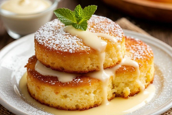 Делаем сырники в сметанной заливке 