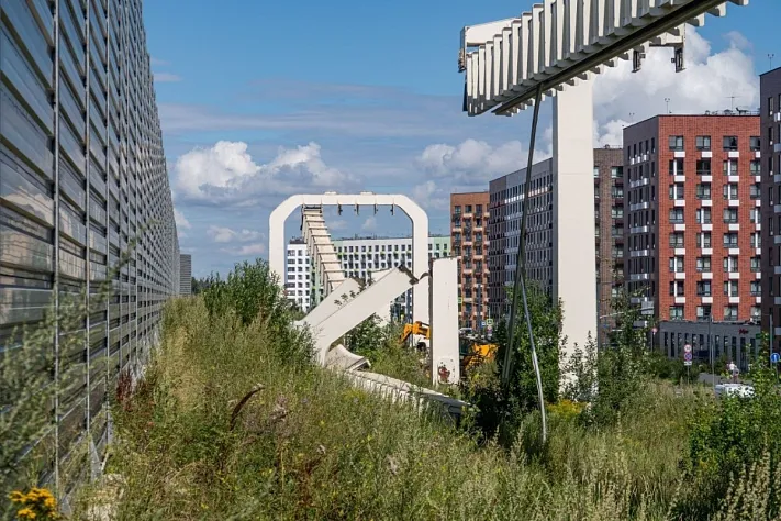 В Красногорске демонтировали монорельс, который так никогда и не заработал