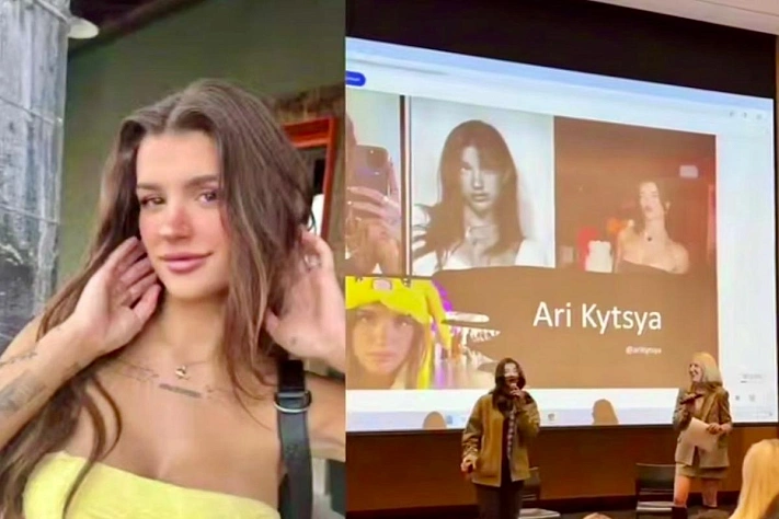 Онлифанс-модель пришла в университет