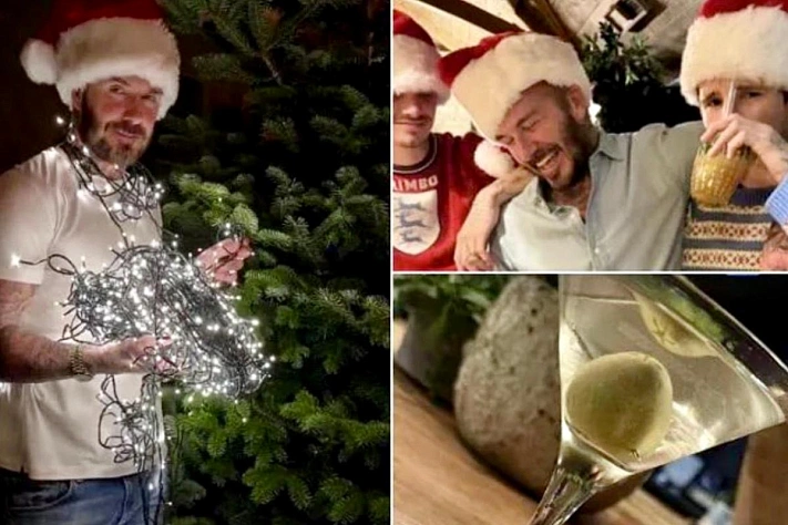 Рождество в семье Бекхэмов прошло без Бруклина