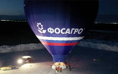 Фёдор Конюхов ставит рекорд на самом большом воздушном шаре