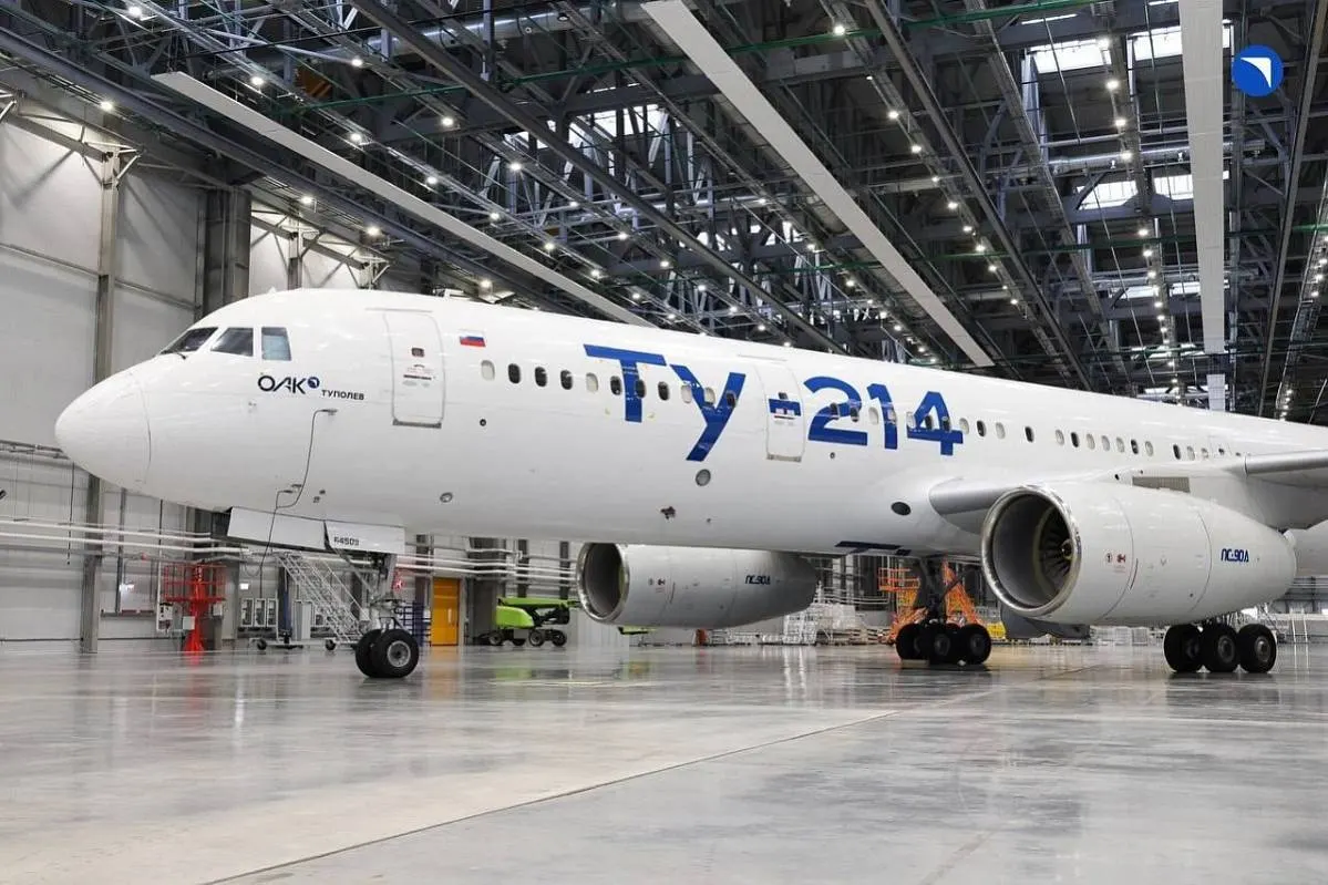 Ту-214 получил сертификат для серийного выпуска