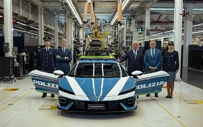 Итальянской полиции выдали Lamborghini Temerario