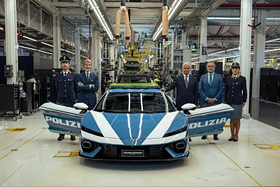 итальянской полиции выдали lamborghini temerario