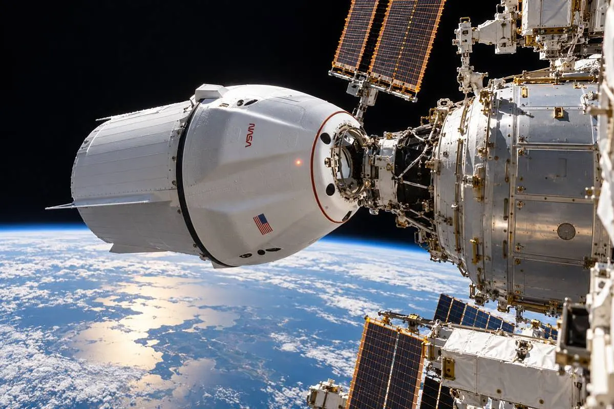 SpaceX Dragon доставил на МКС новые солнечные батареи