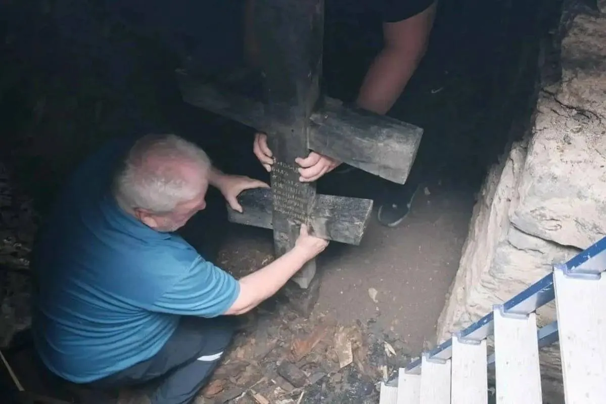 В сгоревшем храме Ессентуков нашли послание из 1863 года
