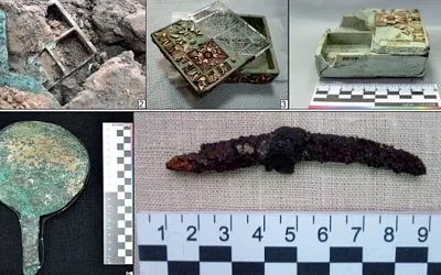 В оренбургской степи нашли древнеегипетскую шкатулку