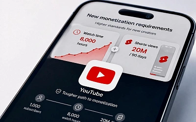 YouTube вдвое поднимет порог входа в монетизацию