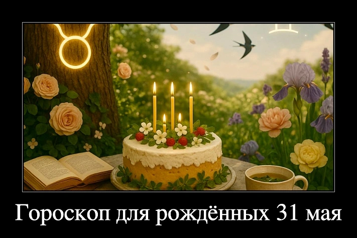 Гороскоп для рождённых 31 мая