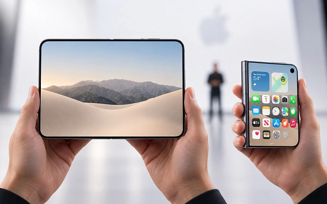 Apple представила первый складной iPhone Duo