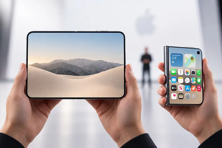 Apple представила первый складной iPhone Duo