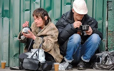 За прошлый год в России умерло рекордное количество бродяг