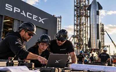 SpaceX открыла около 2500 вакансий