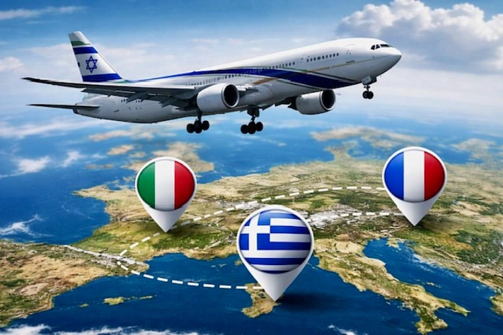 Самолёт Нетаньяху прошёл над странами МУС без запретов