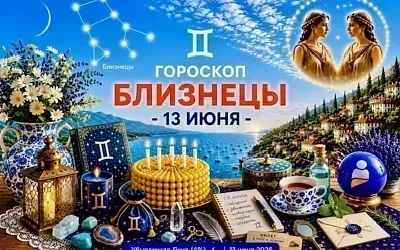 Гороскоп для рождённых 13 июня — свой свет
