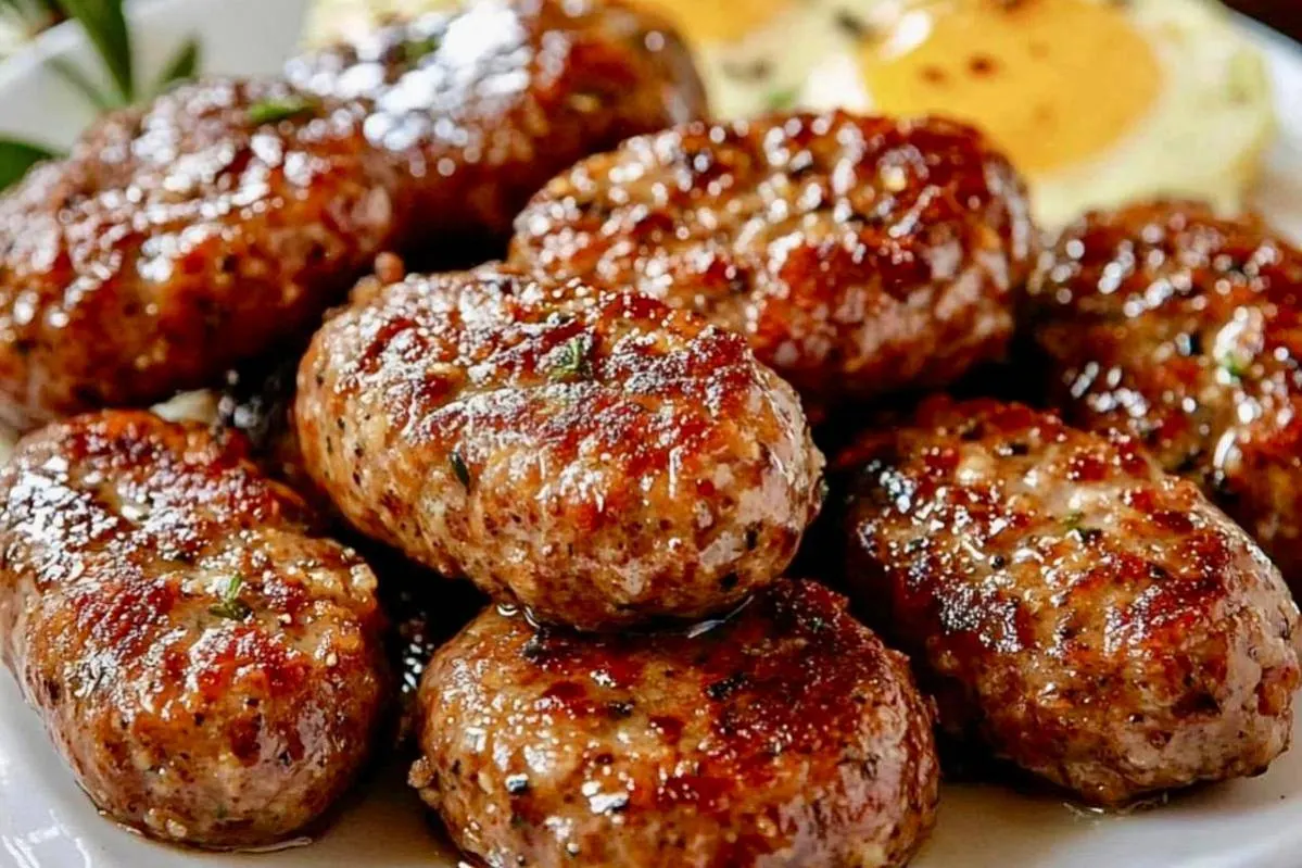 Пряные мясные котлетки на завтрак – ароматная альтернатива колбасе