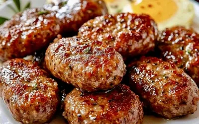 Пряные мясные котлетки на завтрак – ароматная альтернатива колбасе
