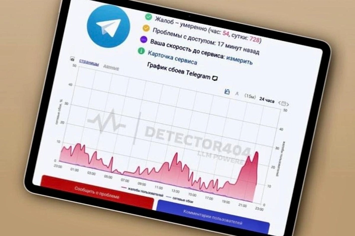 Telegram в России работает нестабильно и сильно замедляется