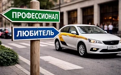 Таксистов хотят разделить на профессионалов и любителей