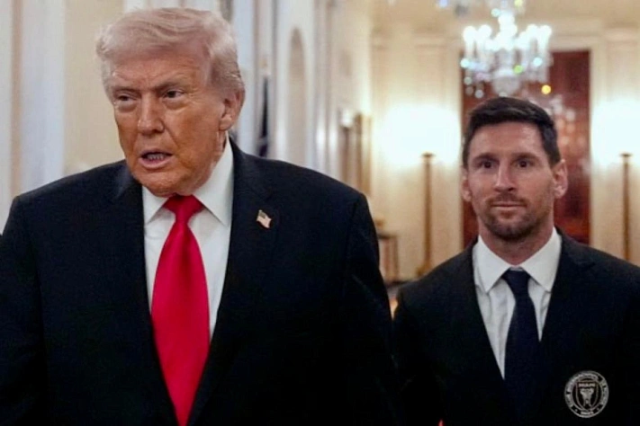 Месси встретился с президентом США в Белом доме