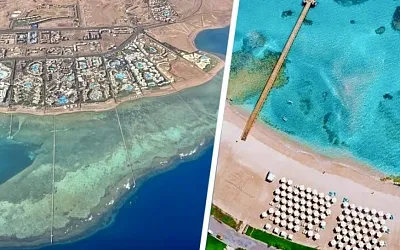 Туристы в Хургаде напуганы: вода в Красном море ушла на 200 метров