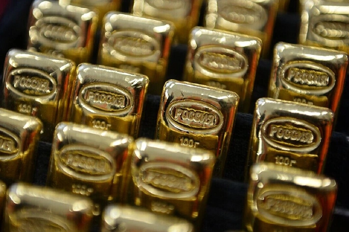 Золотой запас ЦБ России сократился до минимума с марта 2022 года