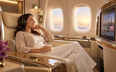 Emirates признали лучшей за развлечения на борту