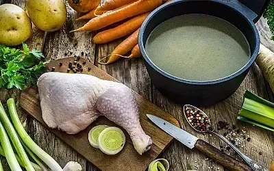 В чём польза куриного бульона