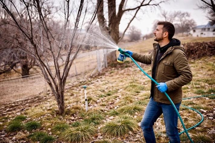 Когда делать первое опрыскивание сада весной