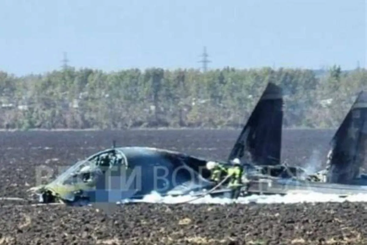 В Волгоградской области разбился Су-34: оба пилота катапультировались