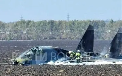 В Волгоградской области разбился Су-34: оба пилота катапультировались