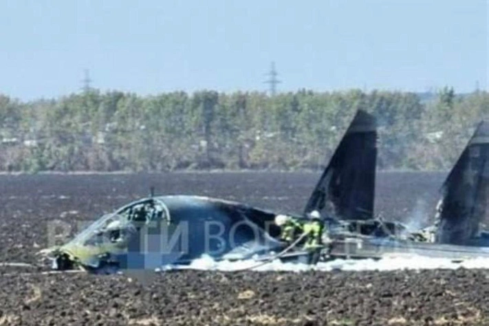 В Волгоградской области разбился Су-34: оба пилота катапультировались