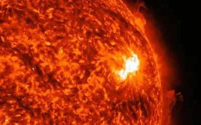 На Солнце произошла мощнейшая вспышка за последние 20 лет