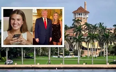 Мужчина проник в поместье Трампа, чтобы жениться на его внучке