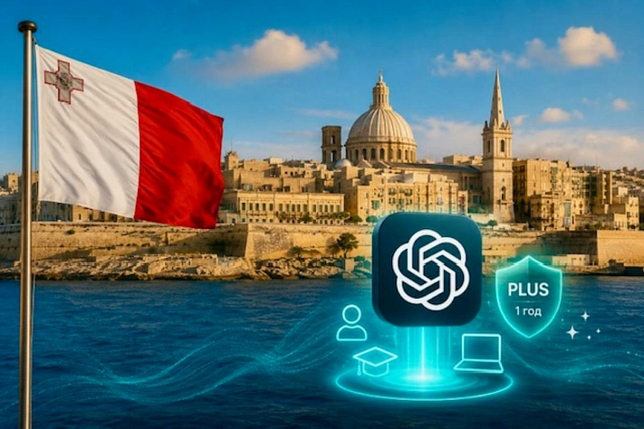 Мальта откроет жителям бесплатный доступ к ChatGPT Plus