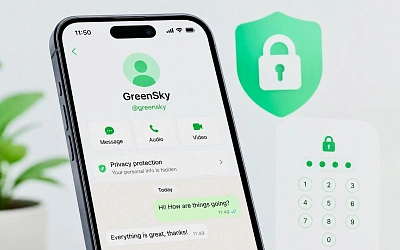 WhatsApp* прячет номер за именем