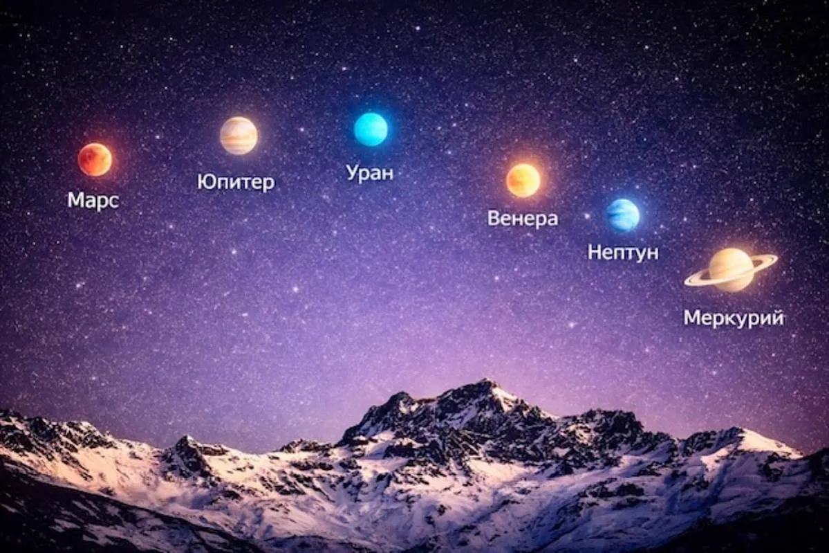 Семь планет в одну ночь — правда или астрономический миф?