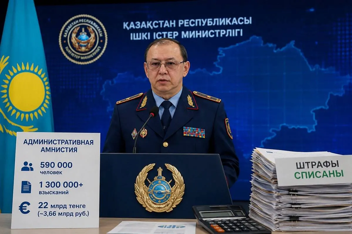 Казахстан списал штрафы на 22 млрд тенге