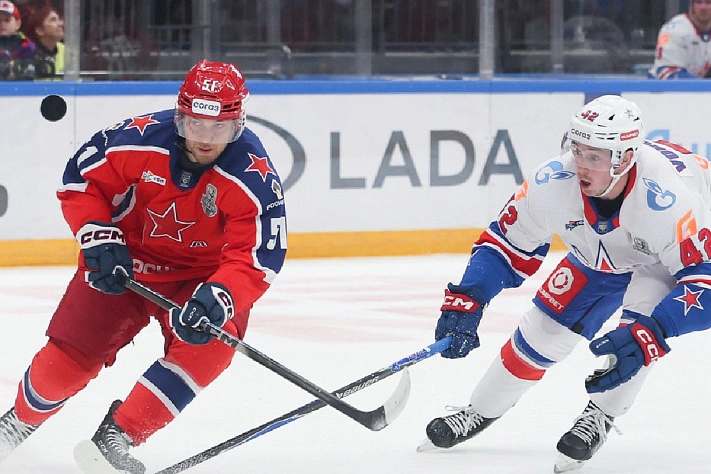 ЦСКА обогнал другие московские клубы по посещаемости домашних матчей КХЛ