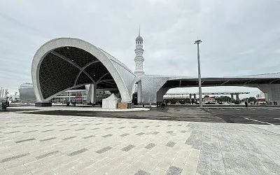 В Грозном открылся уникальный железнодорожный вокзал
