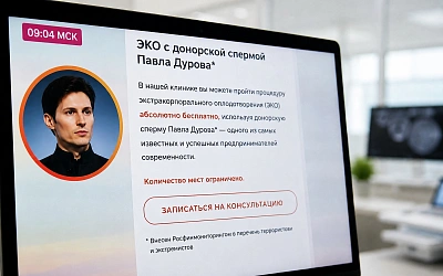 Клиника добавила звёздочку к ЭКО с Дуровым*