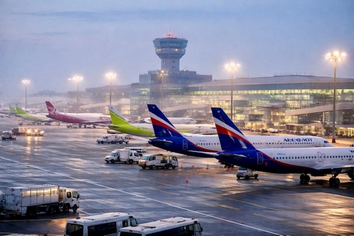 Ночью ограничения затронули не меньше десяти аэропортов