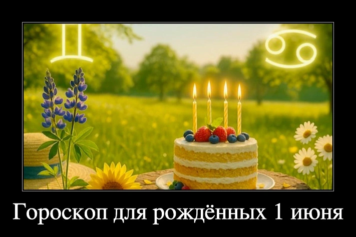 Гороскоп для рождённых 1 июня