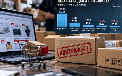 Число выявленных продаж контрафакта выросло на 57%
