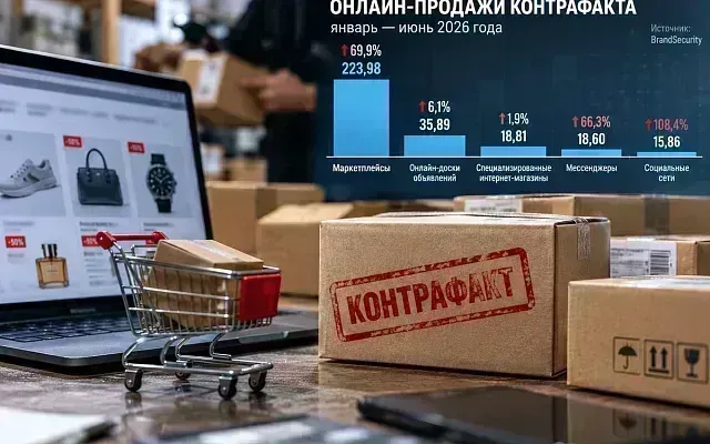 Число выявленных продаж контрафакта выросло на 57%